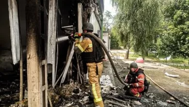 Ракетний удар РФ по АЗС в Ізюмі: зруйнована будівля, є загиблий і поранені