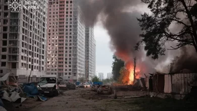 Наслідки масованої атаки по Києву: руйнування і пожежі в кількох районах міста