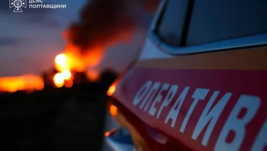 На Полтавщині рятувальники ліквідували наслідки російської атаки на промислове підприємство