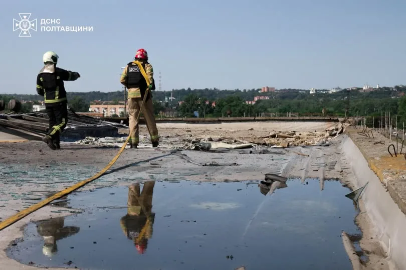 Російська атака по Полтавському району: поранено двох людей
