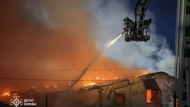 Нічна ракетна атака РФ по Києву: у двох районах сталися пожежі, є поранені