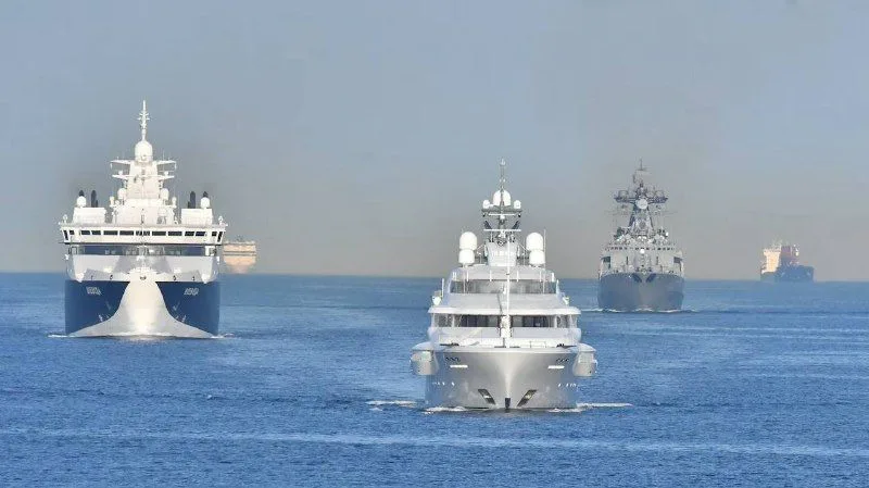 ЗМІ: яхта путіна «Graceful» перейшла з Балтійського моря до бази Північного флоту рф