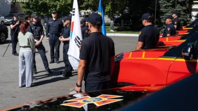 ДСНС України отримала від Республіки Корея перші 5 спеціалізованих пікапів SsangYong