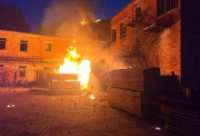 На Чернігівщині безпілотники атакували АЗС та об’єкти інфраструктури