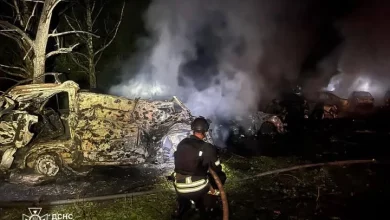 Нічна атака на Київ: пожежі в Голосіївському та Дарницькому районах, без жертв