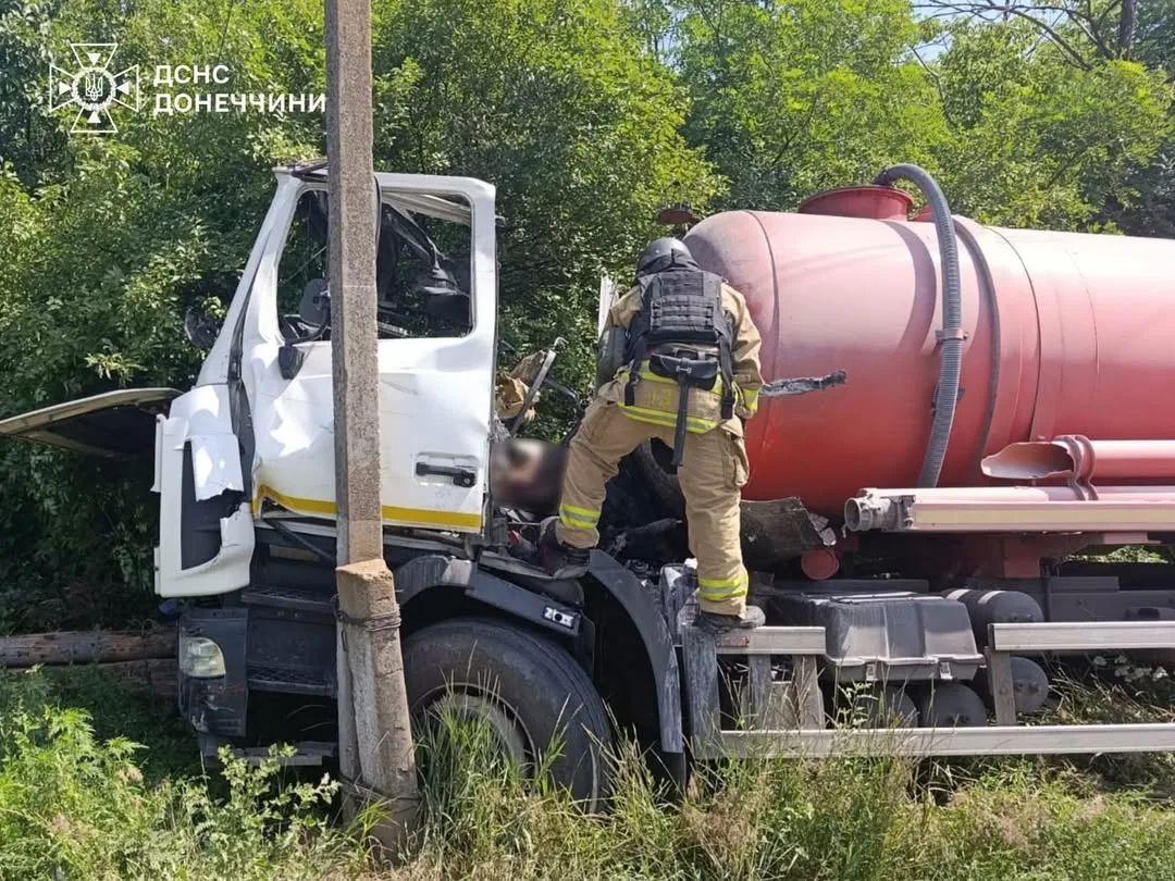 На Донеччині російський дрон убив водія вантажівки в Олександріївській громаді