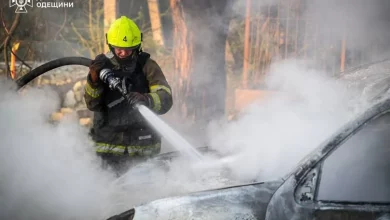 Одещина: рятувальники ліквідували пожежу після ракетного удару РФ