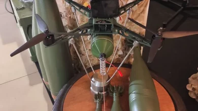 «Українська бронетехніка» представила новий FPV-дрон UB80D10-EFP з ударним ядром