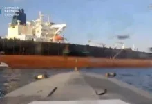 СБУ морським дроном атакувала російський танкер «Avero» з «тіньового флоту»