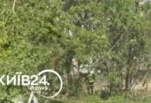 У Києві біля кінотеатру «Київська Русь» зафіксовані значні руйнування