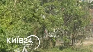 У Києві біля кінотеатру «Київська Русь» зафіксовані значні руйнування