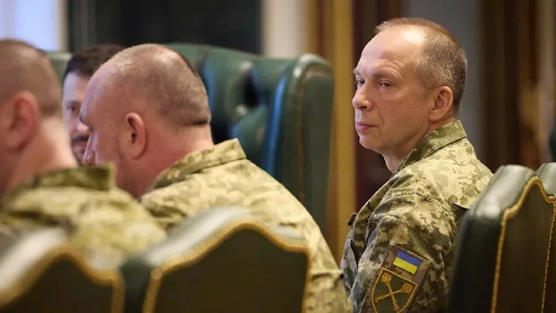 ЗМІ: Зеленський розглядає можливу відставку головнокомандувача ЗСУ Олександра Сирського