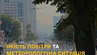 У Києві та області погіршилася якість повітря через пожежі та обстріли
