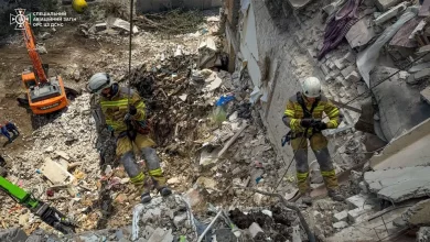 Рятувальники ДСНС показали роботу спецпідрозділів після масованого удару по Києву