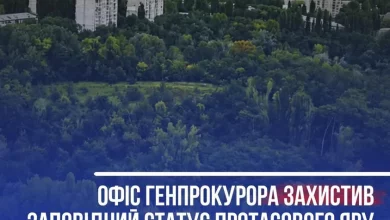 Верховний Суд підтвердив збереження природоохоронного статусу Протасового Яру