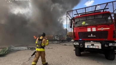 У Запоріжжі удар російських БпЛА спричинив пожежу на цивільному підприємстві