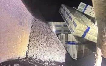 На кордоні з Словаччиною у вантажному потязі виявили приховані сигарети