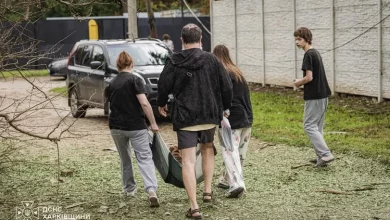 Ракетний удар РФ по Харкову: одна загибла та 12 поранених