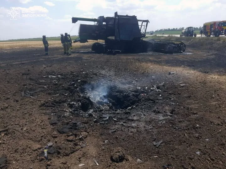 У Запорізькій області внаслідок удару російського БпЛА поранено двох людей