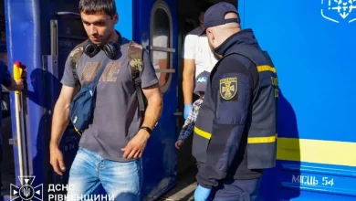 До Рівненщини евакуаційним потягом прибули 31 людина з Донеччини та Дніпропетровщини
