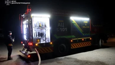У Слобожанському внаслідок нічного обстрілу пошкоджено торговельно-розважальний центр