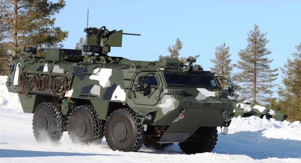 Норвегія замовила фінські БТР Patria 6x6 з норвезькими бойовими модулями Kongsberg