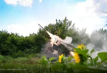 Реактивна артилерія 14-ї механізованої бригади вразила ціль із БМ-21 «Град»