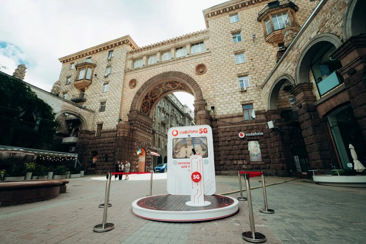 Vodafone підбив підсумки першого місяця роботи 5G у Києві