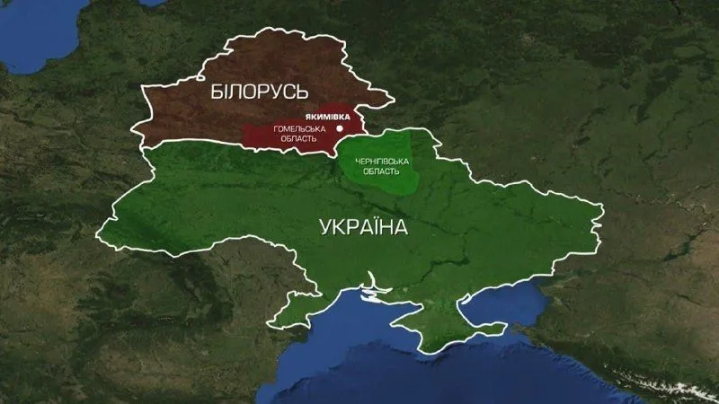 Білорусь будує залізничну гілку до нового полігону біля кордону з Україною