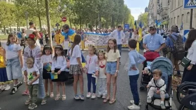 У Франції та Німеччині пройшли акції на підтримку зниклих безвісти захисників 115 ОМбр