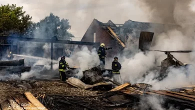 Обстріл селища Рогань на Харківщині спричинив пожежу площею 800 кв.