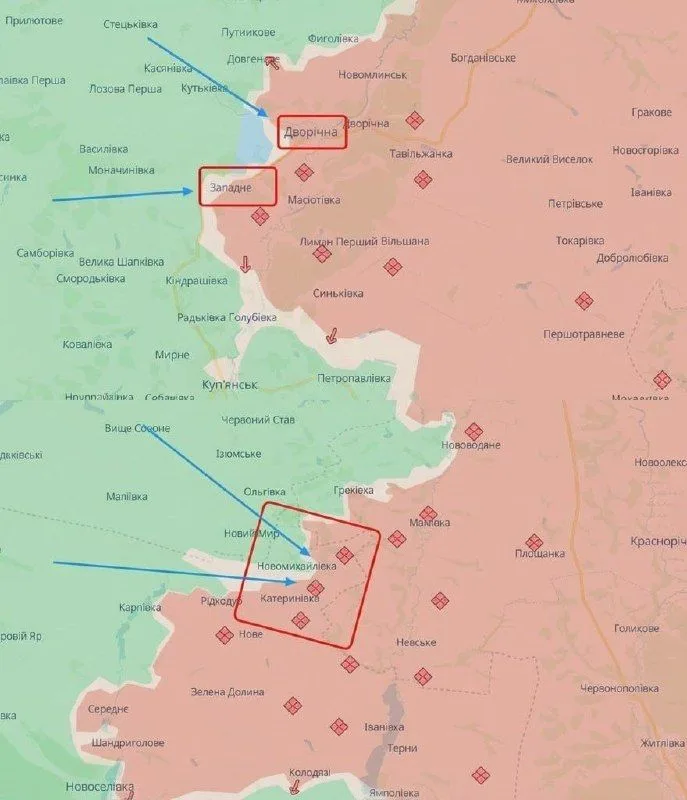 ISW: ЗСУ проводять контратаки на кількох напрямках фронту