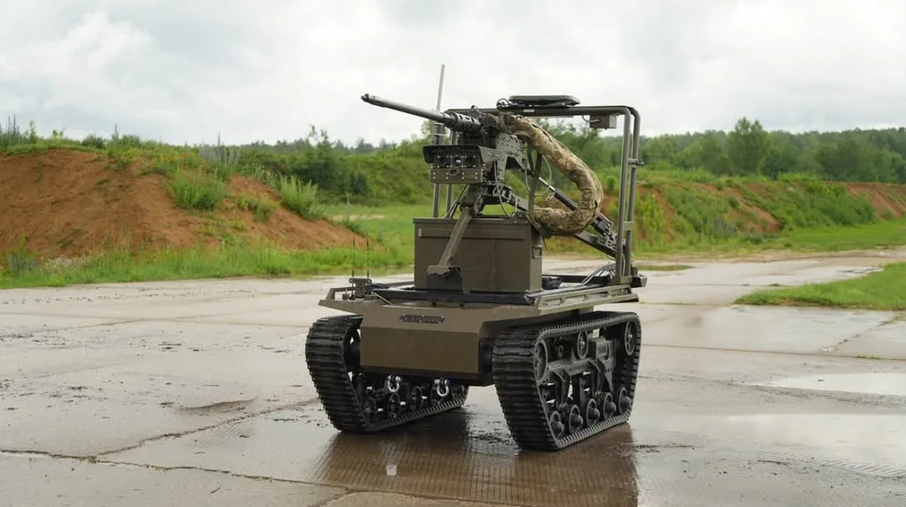 Український бойовий робот Tanchik Droid 12.7 запущений у Brave1 Market за е-Бали
