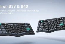 Keychron представила ергономічні клавіатури B39 та B40 з розкладкою Alice