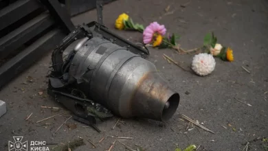 У Голосіївському районі Києва поранено чоловіка через російську атаку
