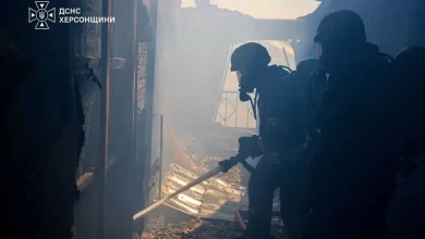 У Херсоні рятувальники загасили пожежу після удару російського FPV-дрона