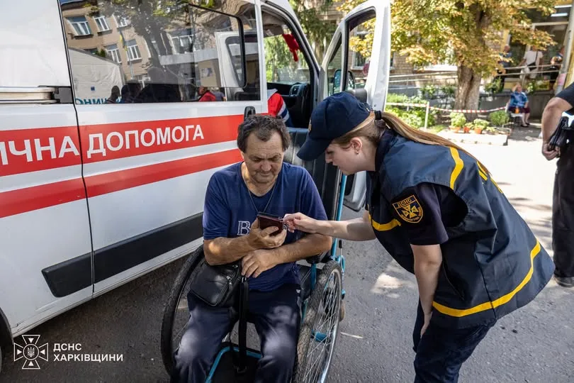 На Харківщині ДСНС та психологи супроводжують обов’язкову евакуацію прифронтових громад