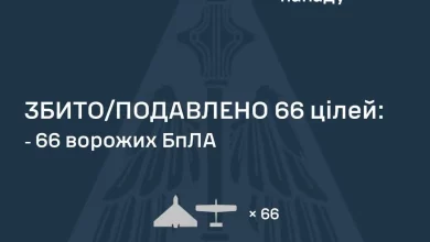 У ніч на 6 серпня сили ППО збили та подавили 66 ворожих БпЛА