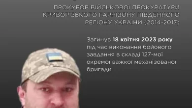 Пам’ять прокурора і воїна Віктора Насіковського вшанували загальнонаціональною хвилиною мовчання