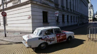 Молодіжка партії «Так, Болгаріє» подарувала міністру оборони Болгарії старий «Москвич»