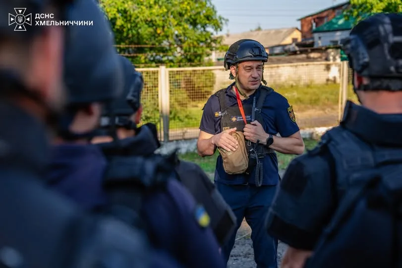 На Хмельниччині ДСНС продовжує ліквідацію наслідків вибухів