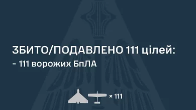 У ніч на 13 серпня протиповітряна оборона збила та подавила 111 ворожих БпЛА
