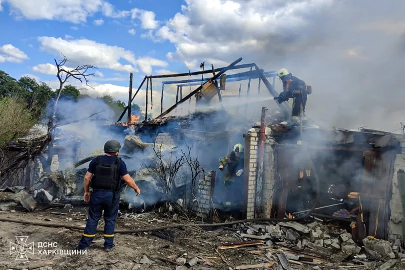 Четверо людей поранені після російського авіаудару по Ізюму на Харківщині
