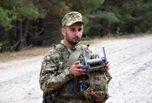 Прикордонник з Волині опанував роботу з дронами на українсько-білоруському кордоні