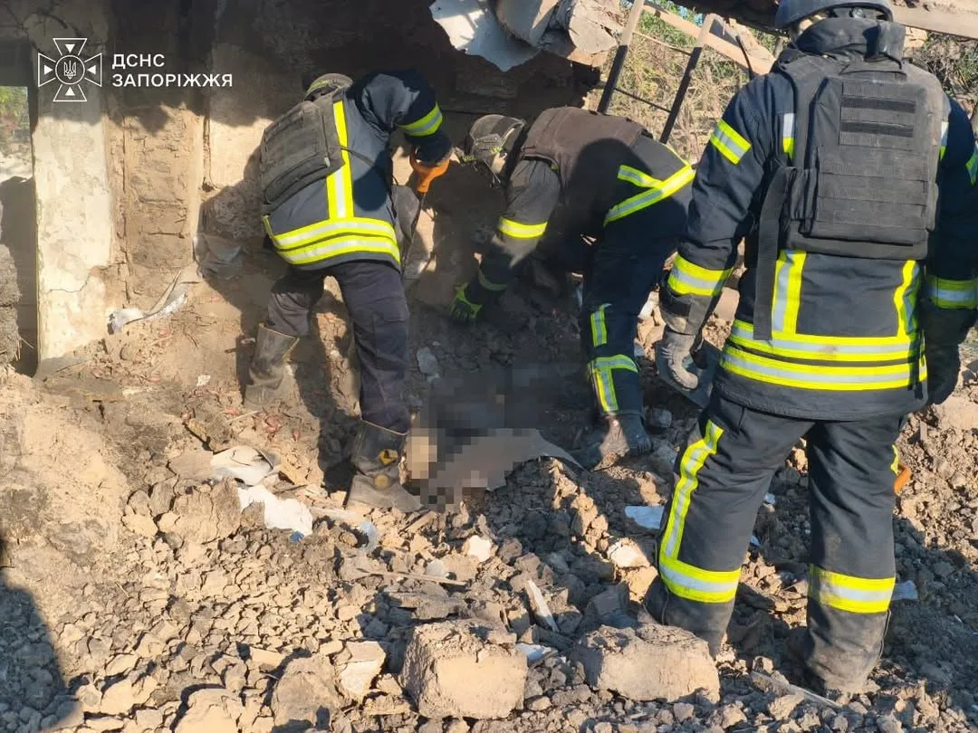 Російські авіаудари по Запорізькому району: двоє загиблих і один поранений