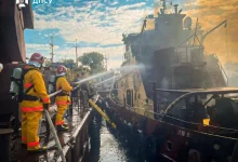Російські війська вранці атакували цивільний буксир безпілотником