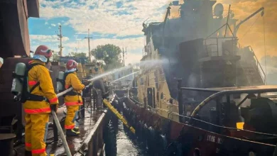 Російські війська вранці атакували цивільний буксир безпілотником