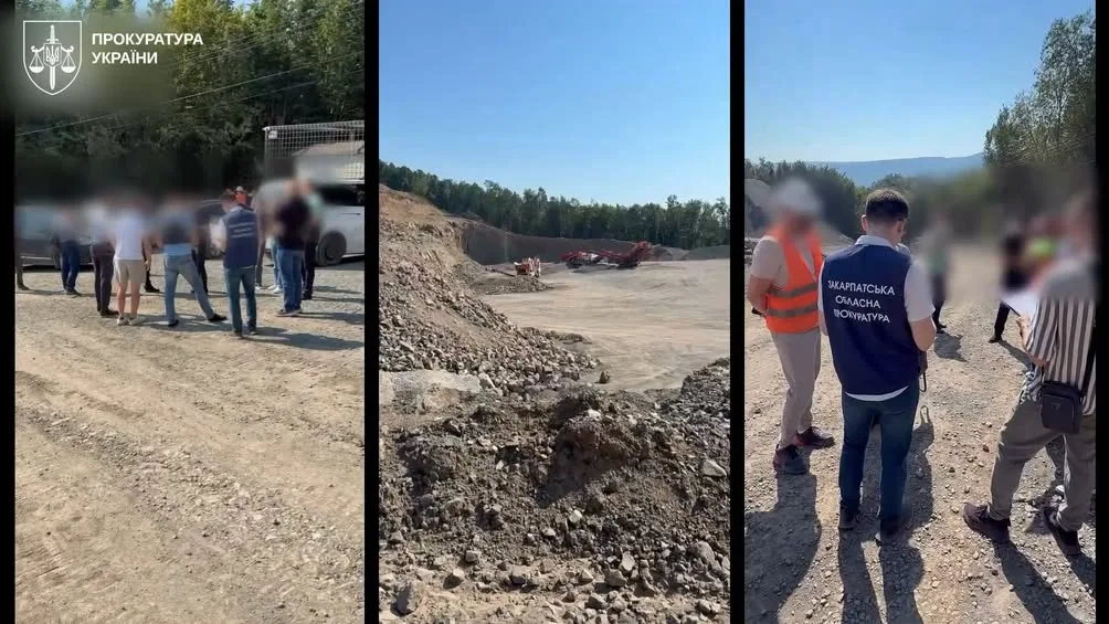Руслан Кравченко: майже мільярд збитків державі через незаконний видобуток під Ужгородом