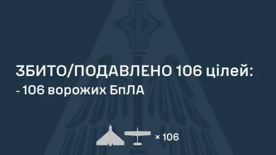 Сили оборони збили та подавили 106 ворожих БпЛА в ніч на 17 серпня