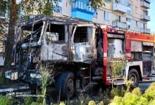 У Марганці росіяни обстріляли рятувальників під час гасіння пожежі